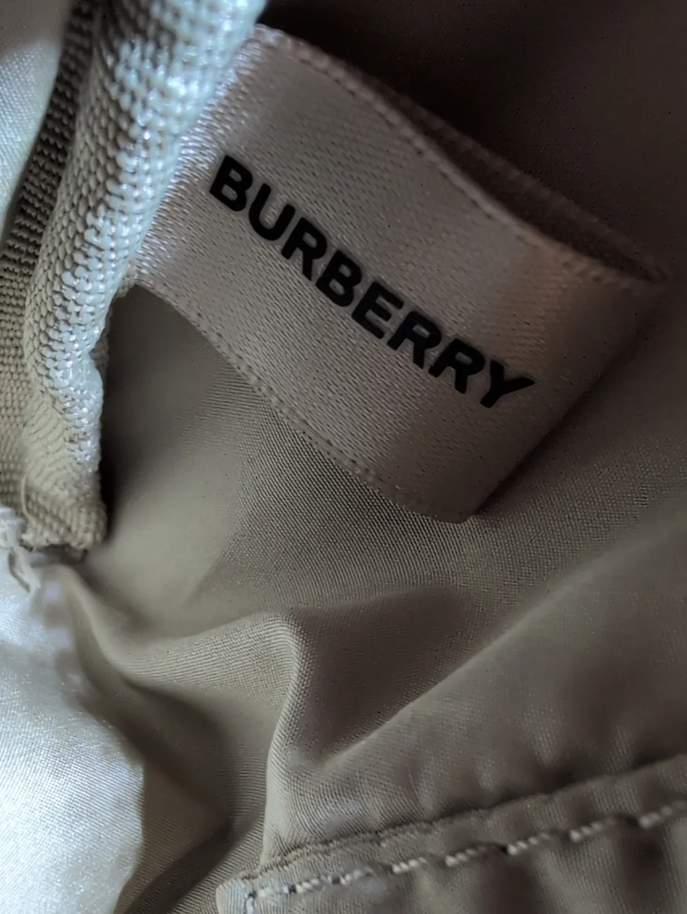 Burberry Women's Beige Cosmetic Bag